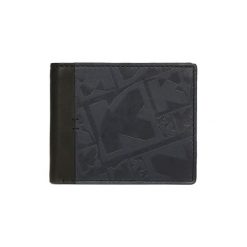 Skórzany portfel w kolorze granatowo-czarnym - (S)12,3 x (W)10 cm. Portfele męskie marki Kazar. W wyprzedaży za 169.95 zł.