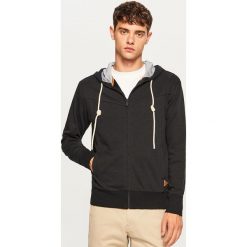 Bluza z kapturem - Czarny. Bluzy nierozpinane męskie marki Reserved. W wyprzedaży za 39.99 zł.