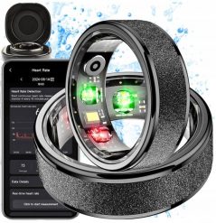 Smartwatch Colmi Smartring R10 20.8MM 11 (czarny). Czarne zegarki smartwatch Colmi. Za 153.66 zł.