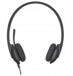 Słuchawki Logitech Słuchawki komputerowe Logitech USB Headset H340 Nauszne Mikrofon Czarne. Czarne słuchawki nauszne LOGITECH. Za 217.78 zł.