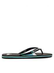 Quiksilver Japonki MOLOKAI STRIPE AQYL101361 KVJ3 Czarny. Czarne klapki i japonki męskie Quiksilver, bez wzorów, z syntetyku. Za 79.99 zł.