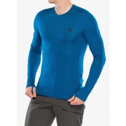 Bluza termoaktywna męska Black Diamond Coefficient LT Crew. Niebieskie bielizna termoaktywna męska Black Diamond, m, bez wzorów, bez ramiączek, narciarskie. Za 256.99 zł.