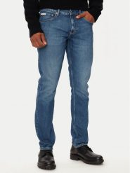 Calvin Klein Jeans Jeansy J30J326359 Niebieski Slim Fit. Niebieskie jeansy męskie Calvin Klein Jeans, bez wzorów, z bawełny. Za 369.99 zł.