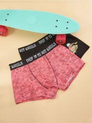 Bokserki 2 pack Hot Wheels Tony Hawk - wielobarwny. Bokserki męskie Sinsay, l, bez wzorów. Za 29.99 zł.