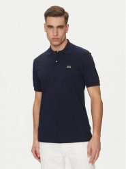 Lacoste Polo PH9851 Granatowy Classic Fit. Niebieskie koszulki polo męskie Lacoste, m, bez wzorów, z syntetyku, bez kołnierzyka, bez ramiączek. Za 459.99 zł.