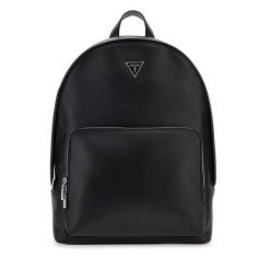 Plecak Guess. Czarne plecaki męskie Guess, z aplikacjami. Za 379.99 zł.