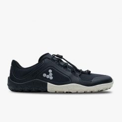 Buty turystyczne męskie Primus Trail III All Weather Fg. Czarne buty trekkingowe męskie Vivobarefoot, bez wzorów, sportowe, bez obcasa, bez zapięcia. Za 650.99 zł.