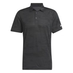Polo adidas Ultimate365 Textured Stripe. Czarne koszulki polo męskie ADIDAS, m, bez wzorów, sportowe, bez kołnierzyka, bez ramiączek. W wyprzedaży za 193.00 zł.