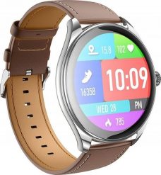 Smartwatch Hoco HOCO smartwatch z funkcją rozmowy AMOLED Y22 srebrny. Szare zegarki smartwatch Hoco. Za 148.33 zł.