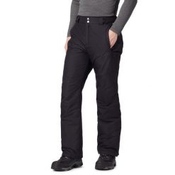 Spodnie śniegowe Columbia Czarny. Czarne spodnie narciarskie i snowboardowe męskie Columbia, bez wzorów, narciarskie. Za 486.99 zł.