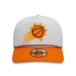 Czapka typu snapback New Era NBA Phoenix Suns. Białe czapki męskie New Era, bez wzorów. W wyprzedaży za 140.00 zł.