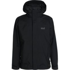 Jack Wolfskin HIGHLAND Kurtka hardshell black. Czarne kurtki outdoor męskie Jack Wolfskin, z hardshellu. W wyprzedaży za 575.20 zł.