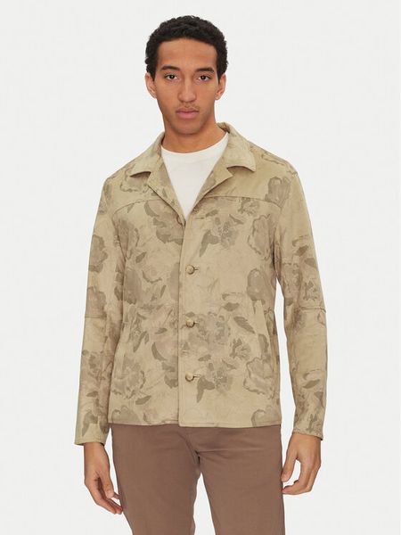 Marciano Guess Kurtka przejściowa 5GHL10 2300Z Beżowy Regular Fit. Brązowe kurtki męskie Marciano Guess, l, z aplikacjami, z syntetyku, bez ramiączek, bez kaptura. Za 759.99 zł.