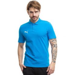 Koszulka sportowa męska Puma Team Goal Casuals Polo. Niebieskie koszulki polo męskie Puma, m, bez wzorów, z bawełny, sportowe, bez kołnierzyka, bez ramiączek. Za 192.00 zł.
