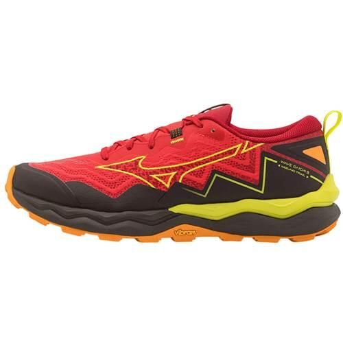Buty do biegania męskie Mizuno Wave Daichi 9. Czerwone buty do biegania męskie Mizuno, bez wzorów, z materiału, bez zapięcia, do biegania, mizuno wave. Za 646.75 zł.