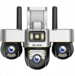 78-669# Kamera blow wifi 3 obiektywy obracane 6mp v-bp36 czarna. Akcesoria fotograficzne Blow. Za 198.76 zł.