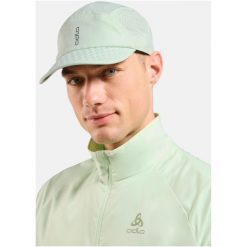 Czapka z daszkiem do biegania ODLO Performance Pro. Fioletowe czapki męskie Odlo, bez wzorów, sportowe. Za 153.79 zł.