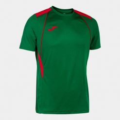 Koszulka treningowa męska Joma Championship Vii. Czerwone t-shirty sportowe męskie Joma, l, bez wzorów, z poliesteru, sportowe, bez ramiączek. Za 143.00 zł.