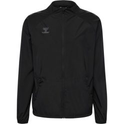 Kurtka wodoodporna Hummel Hmlpro Lightweight. Czarne kurtki męskie HUMMEL, bez wzorów, sportowe, bez ramiączek, bez kaptura. Za 281.50 zł.