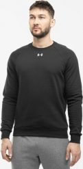 Under Armour Bluza męska Under Armour Rival Fleece Crew czarna 1379755 001 L. Czarne bluzy nierozpinane męskie Under Armour, l, bez wzorów, bez ramiączek, bez kaptura. Za 227.99 zł.
