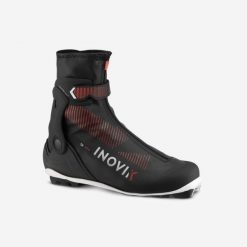 Buty do narciarstwa biegowego dla dorosłych Inovik XC S 500 styl łyżwowy. Brązowe buty do biegania męskie INOVIK, na zimę, bez wzorów, bez zapięcia, narciarskie. Za 699.99 zł.