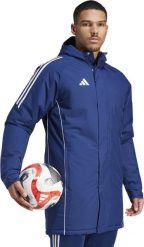 Kurtka męska Adidas Kurtka męska Tiro 24 Stadium Parka niebieska IR9495 S. Niebieskie kurtki męskie ADIDAS, m, bez wzorów, bez ramiączek, bez kaptura. Za 454.78 zł.