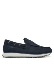 Napapijri Mokasyny Shard NP0A4IQT Granatowy. Niebieskie mokasyny męskie Napapijri, ze skóry, bez zapięcia. Za 309.99 zł.