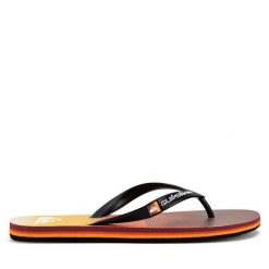 Japonki Quiksilver. Czarne klapki i japonki męskie Quiksilver, bez wzorów. Za 79.99 zł.