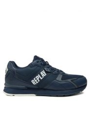 REPLAY Sneakersy Adrien Game 4 Lace-Up GMS1D.000.C0055T Granatowy. Niebieskie buty sportowe na co dzień męskie Replay, m, bez wzorów, ze skóry, bez ramiączek, bez kaptura. Za 279.99 zł.