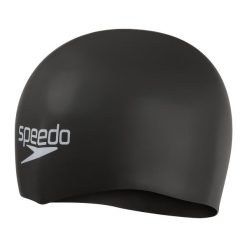 Czapka Speedo Fastskin – Usa Grafit/Akwarium – Rozmiar S. Czarne czapki męskie SPEEDO, bez wzorów, sportowe. Za 194.34 zł.