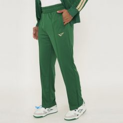 Spodnie Legea Stellar Dorosłych. Brązowe długie spodnie sportowe męskie Legea, bez wzorów, na fitness i siłownię. W wyprzedaży za 96.00 zł.