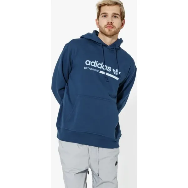 Adidas Bluza Grp Oth Hoody Kaval , niebieski, rozmiar L. Niebieskie bluzy nierozpinane męskie ADIDAS, l, z aplikacjami, z bawełny, z kapturem. W wyprzedaży za 229.99 zł.