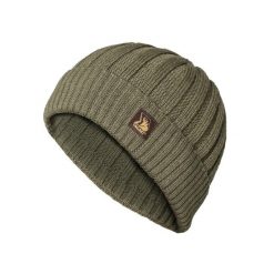 Czapka myśliwska Tagart ROY green z wełny Merino. Zielone czapki męskie TAGART, bez wzorów, z wełny, sportowe. Za 119.00 zł.