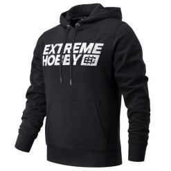 Bluza męska z kapturem EXTREME HOBBY BLOCK 2024. Białe bluzy z kapturem męskie EXTREME HOBBY, m, bez wzorów, z bawełny, z kapturem. Za 249.00 zł.