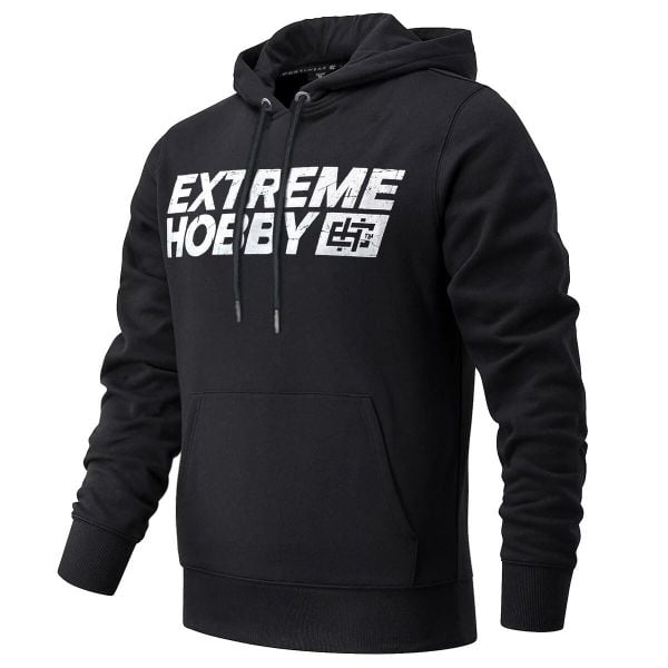 Bluza męska z kapturem EXTREME HOBBY BLOCK 2024. Białe bluzy nierozpinane męskie EXTREME HOBBY, m, bez wzorów, z bawełny, bez ramiączek, z kapturem. Za 249.00 zł.