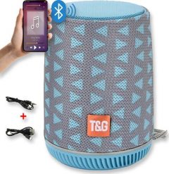 Głośnik T&G GŁOŚNIK BLUETOOTH BEZPRZEWODOWY PRZENOŚNY MOBILNY FM BT USB RADIO CHARGE TG527. Głośniki przenośne T&G. Za 45.99 zł.
