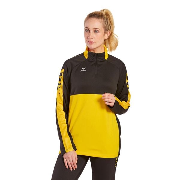 Bluza treningowa Erima Six Wings. Czarne bluzy nierozpinane męskie Erima, m, bez wzorów, eleganckie, bez ramiączek, bez kaptura. Za 208.50 zł.