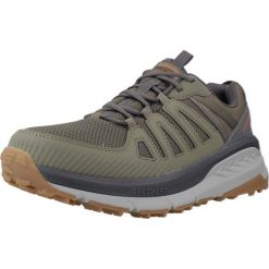 Buty SKECHERS SWITCH BACK Zielony. Zielone buty sportowe na co dzień męskie Skechers, m, bez wzorów, z syntetyku, bez ramiączek, bez kaptura. Za 349.99 zł.