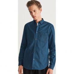 Koszula regular fit - Turkusowy. Niebieskie koszule męskie Reserved. Za 119.99 zł.