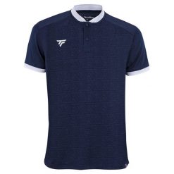 Polo Tecnifibre Team Mesh. Niebieskie koszulki polo męskie TECNIFIBRE, s, bez wzorów, z meshu, eleganckie, bez kołnierzyka, bez ramiączek. Za 159.99 zł.