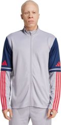 Bluza męska adidas Squadra 25 Training szaro-granatowa JP3389 S. Szare bluzy nierozpinane męskie ADIDAS, m, bez wzorów, bez ramiączek, bez kaptura. Za 301.05 zł.