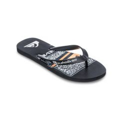 Klapki plażowe JAVA ART Czarny Mężczyźni. Brązowe klapki i japonki męskie Quiksilver, bez wzorów, z gumy. Za 59.99 zł.