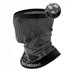 Komin narciarski Qunature bandana sportowa unisex. Czarne szaliki męskie QUNATURE, na zimę, bez wzorów, sportowe. Za 39.99 zł.