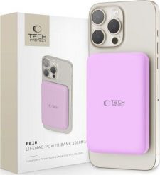 Powerbank Tech-Protect TECH-PROTECT PB10 LIFEMAG MAGSAFE POWER BANK 5000MAH LILAC. Powerbanki TECH-PROTECT. Za 92.27 zł.