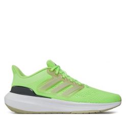 Buty do biegania adidas. Zielone buty do biegania męskie ADIDAS, bez wzorów, bez zapięcia, do biegania. Za 259.99 zł.