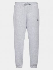 Karl Kani Spodnie dresowe Small Signature Essential 6006899 Szary Regular Fit. Szare spodnie dresowe męskie Karl Kani, bez wzorów, z dresówki. Za 149.99 zł.