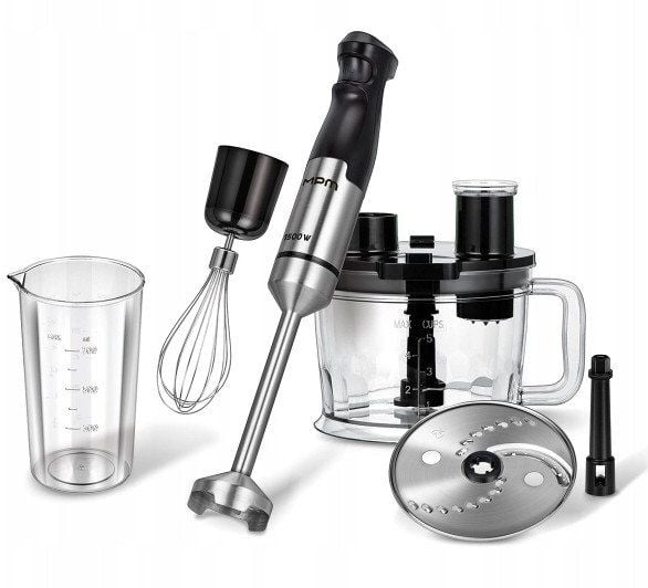 BLENDER RĘCZNY MBL 39M CZARNY 1500W ZESTAW. Blendery Mpm. Za 193.84 zł.