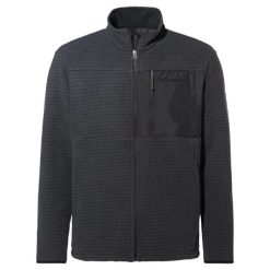 Polar VAUDE Neyland II. Czarne bluzy z polaru męskie Vaude, m, bez wzorów, z polaru, bez ramiączek, bez kaptura. Za 377.99 zł.