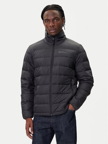 Jack Wolfskin Kurtka puchowa Ather Down 1207681 Czarny Regular Fit. Czarne kurtki outdoor męskie Jack Wolfskin, l, bez wzorów, z puchu, bez kaptura, outdoorowe. Za 619.99 zł.