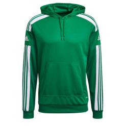 Bluza piłkarska męska adidas Squadra 21 Hoodie. Białe bluzy z kapturem męskie ADIDAS, l, bez wzorów, z kapturem. Za 154.00 zł.